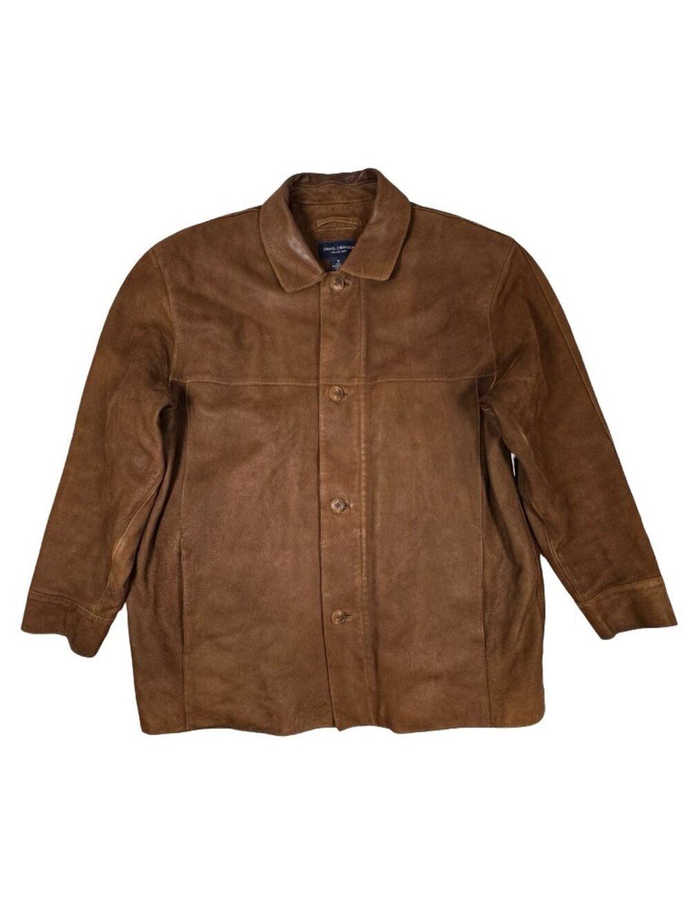 Daniel Cremieux Collection Brown Suede Jacket Sz XL Barn Chore Car Coat